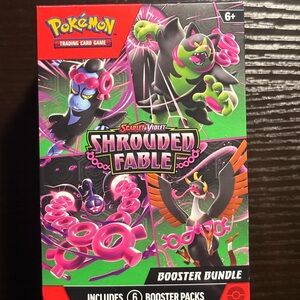 Sealed Pokémon Shrouded Fable Booster Bundle Scarlet And Violet